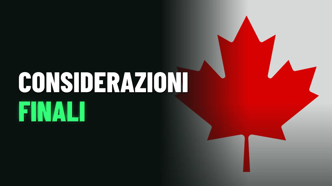 Migliori Siti Scommesse Canada 2026 15 Considerazioni finali