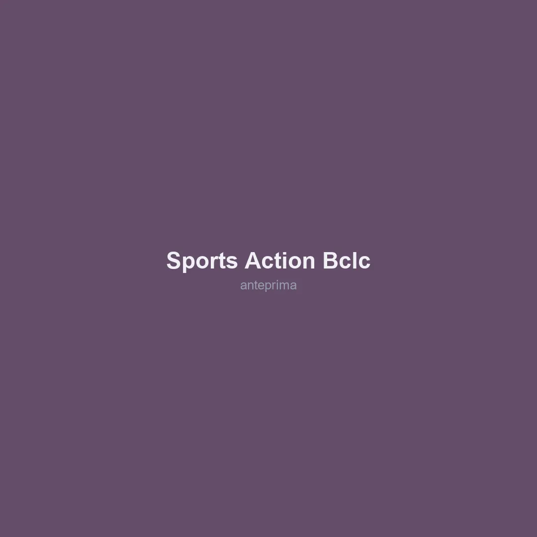 Migliori Siti Scommesse Canada 2026 8 Schermata di Sports Action (BCLC)