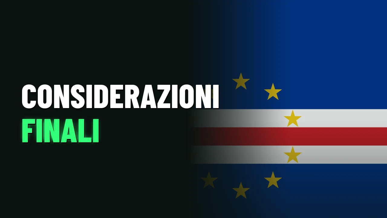 Considerazioni finali