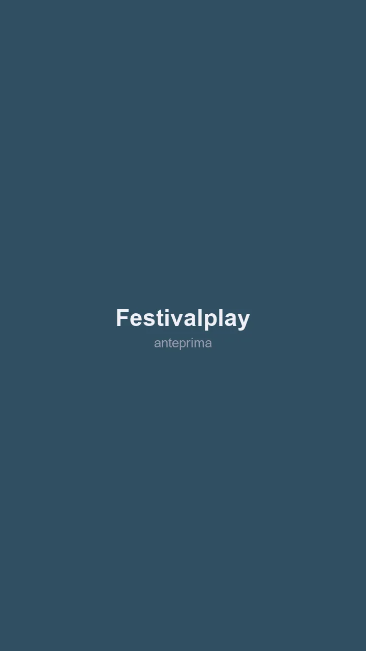 Schermata di FestivalPlay