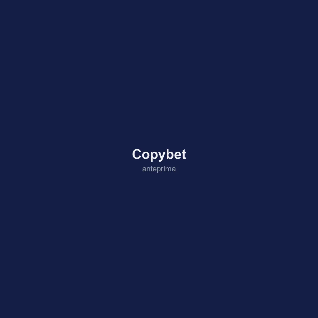 Schermata 1 di Copybet