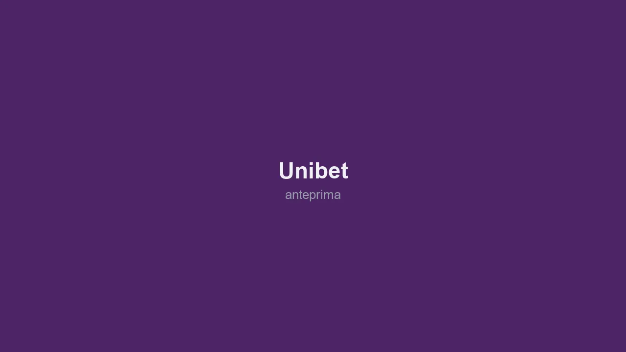 Schermata 1 di Unibet
