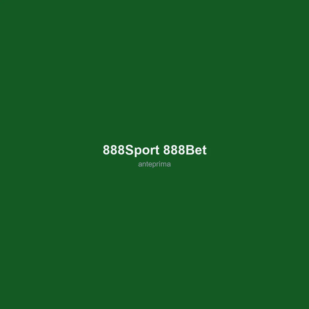 Schermata di 888sport / 888bet