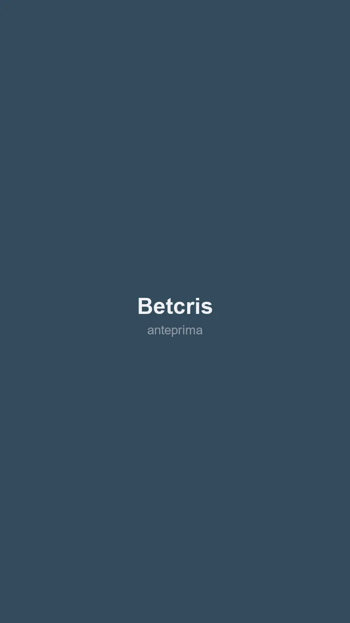Schermata di Betcris