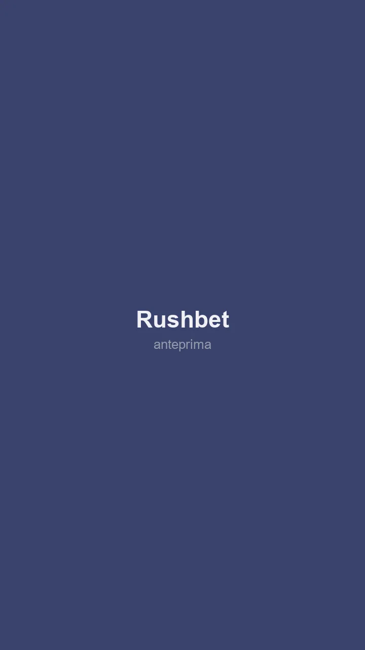 Schermata di Rushbet