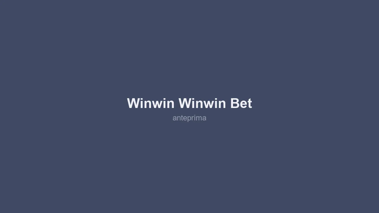 Schermata di Winwin (WinWin.bet)