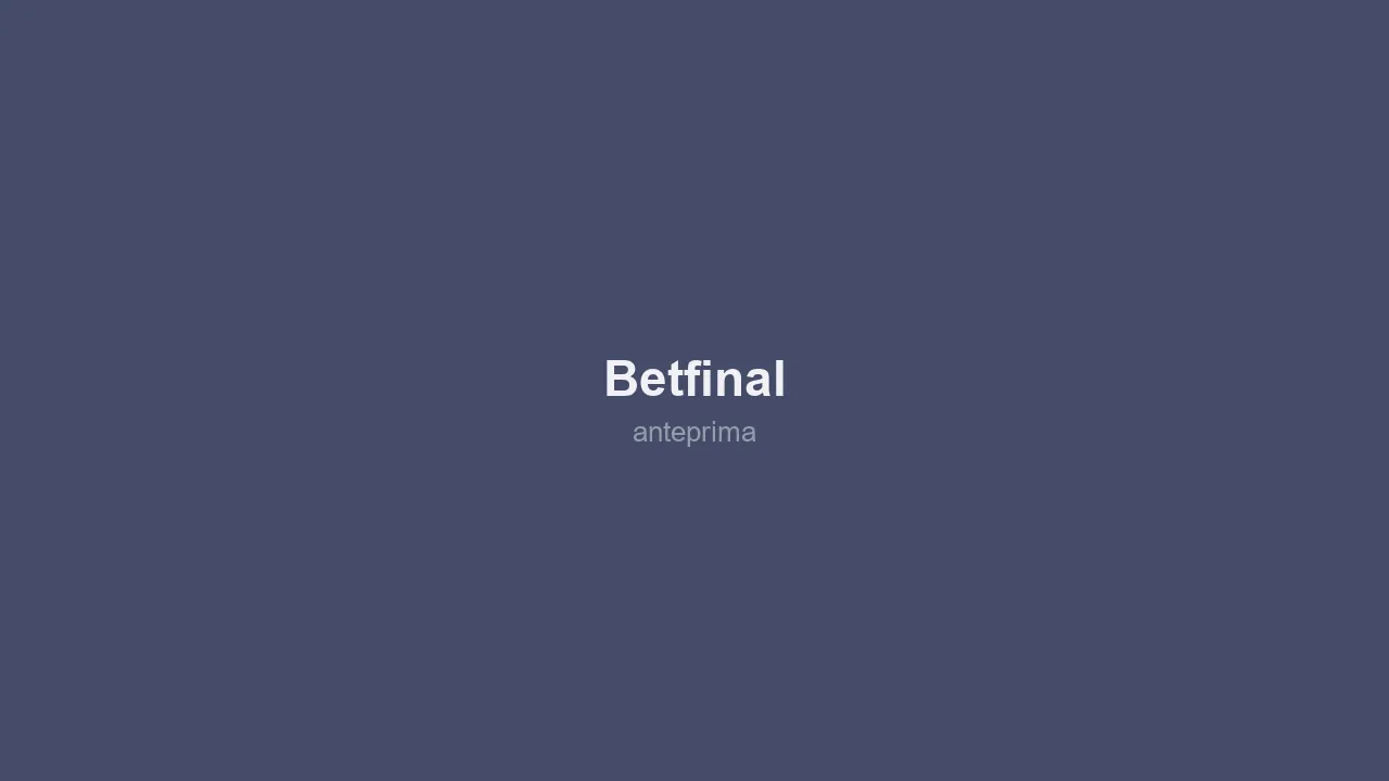 Schermata 3 di Betfinal