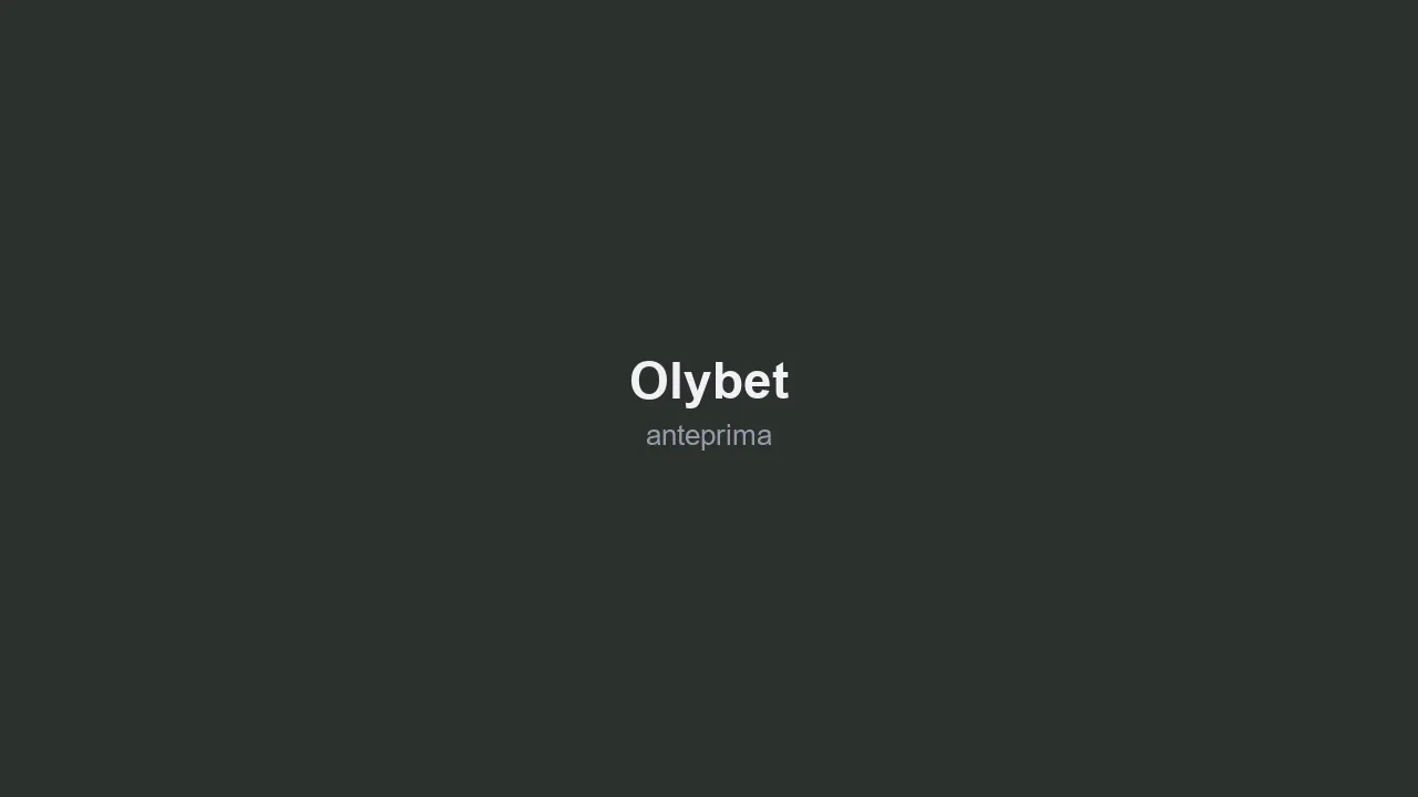 Schermata di OlyBet