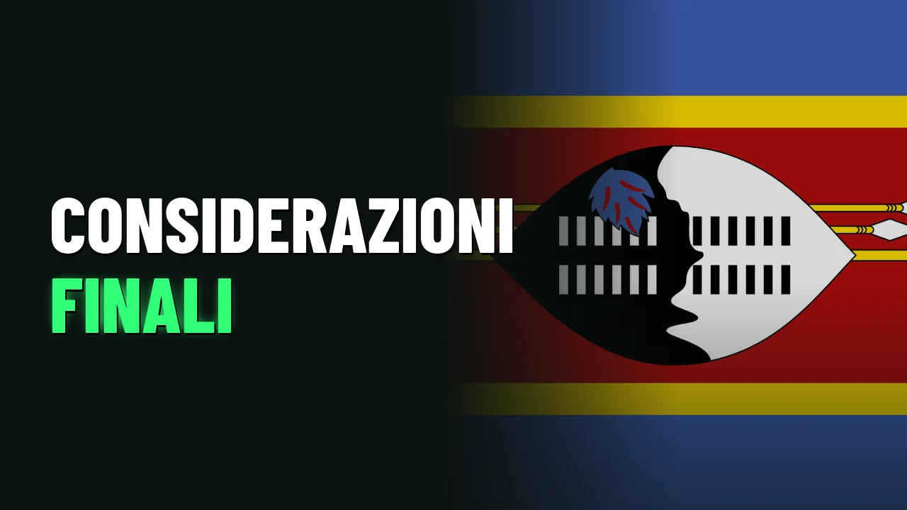 Considerazioni finali