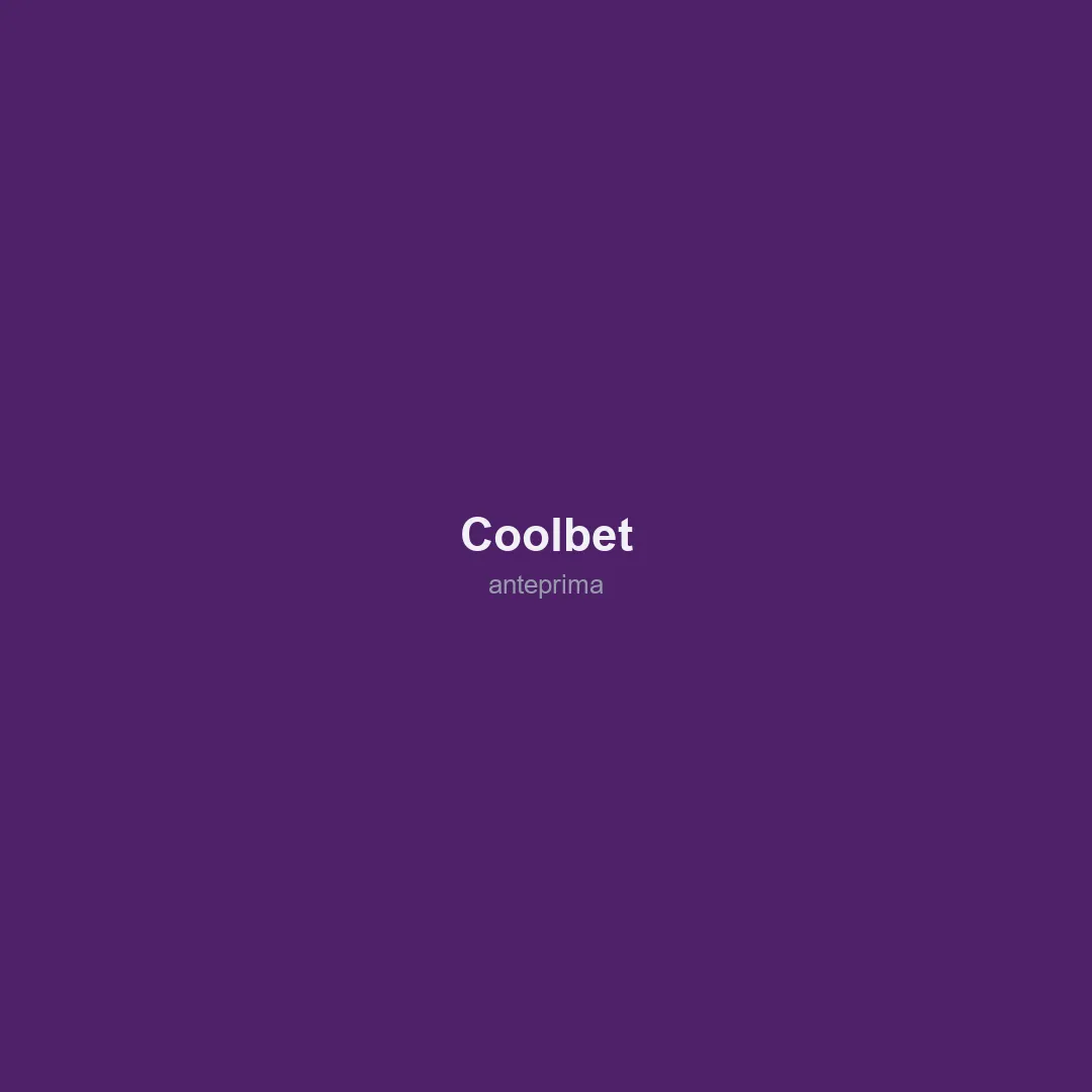 Schermata di Coolbet