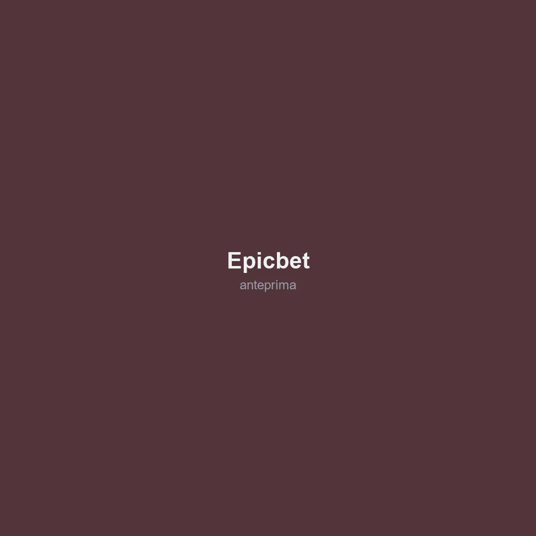 Schermata di EpicBet