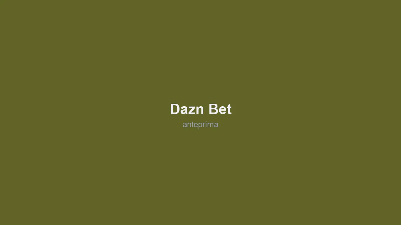 Schermata 1 di DAZN Bet