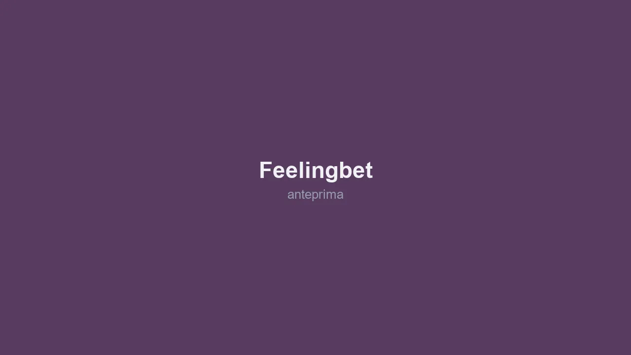 Schermata 1 di Feelingbet