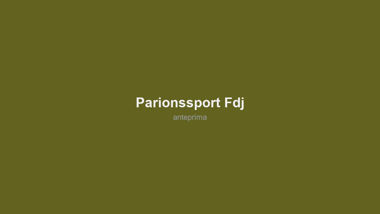 Schermata 2 di ParionsSport (FDJ)