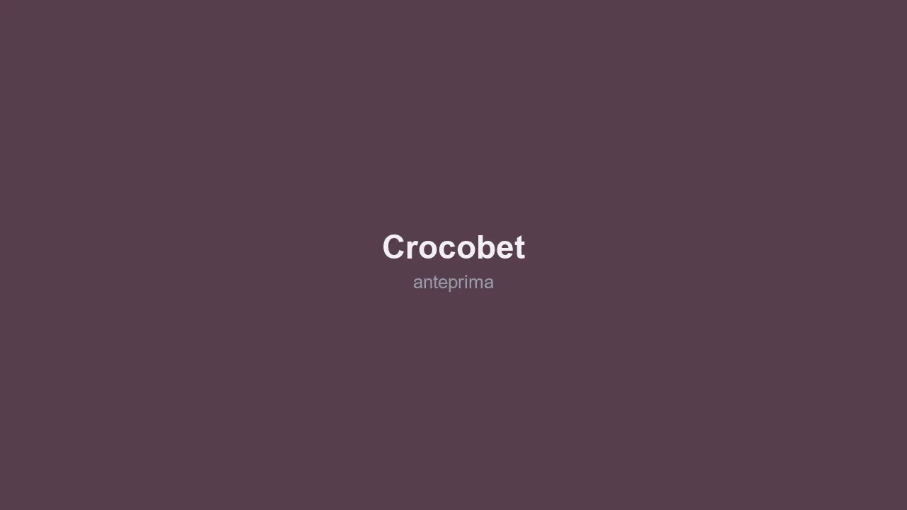 Migliori Siti Scommesse Georgia 2026 5 Schermata 1 di Crocobet