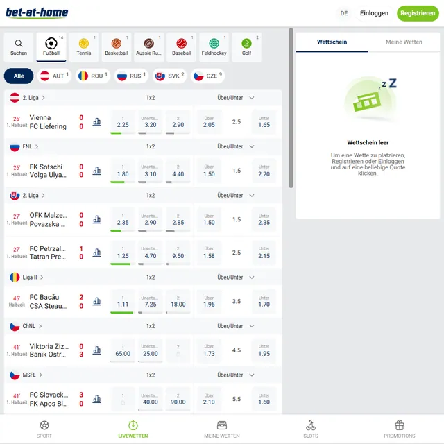 Migliori Siti Scommesse Tedeschi: Germania 2026 19 Schermata 2 di Bet-at-home