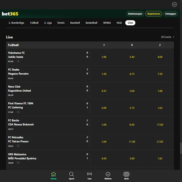 Migliori Siti Scommesse Tedeschi: Germania 2026 7 Schermata 2 di bet365