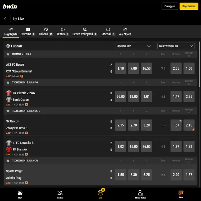 Schermata 2 di bwin