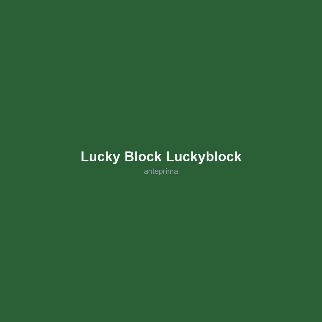 Schermata 2 di Lucky Block (Luckyblock)