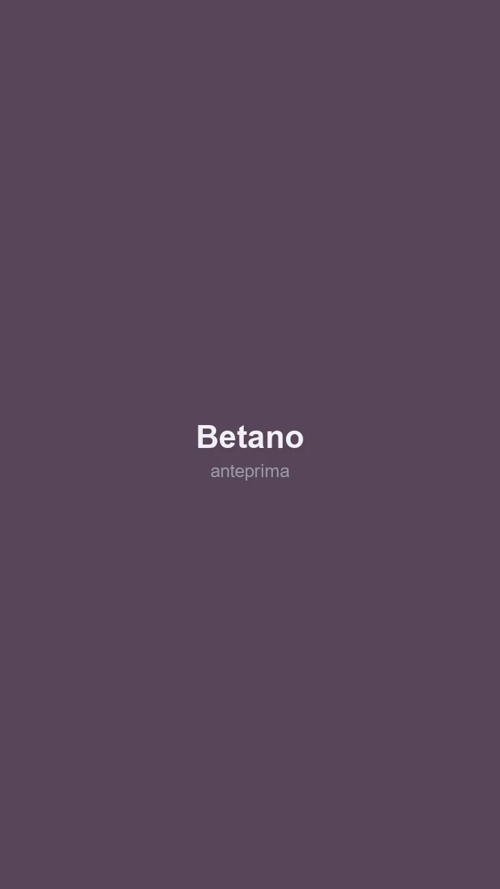 Schermata di Betano