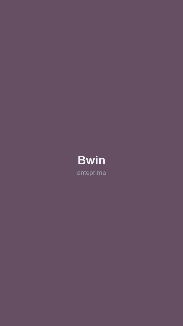 Schermata di Bwin