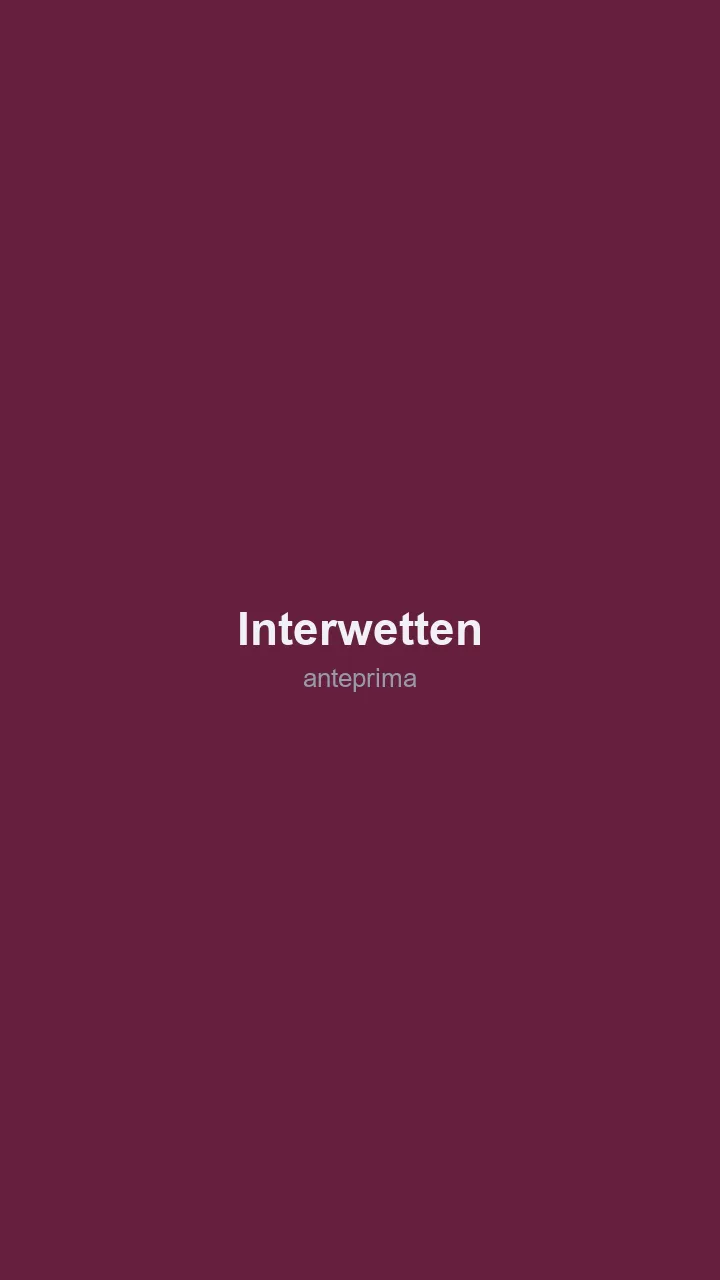 Schermata di Interwetten