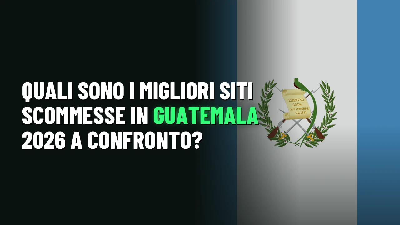 Migliori Siti Scommesse Guatemala 2026 1 Quali sono i migliori siti scommesse in Guatemala 2026 a confronto?