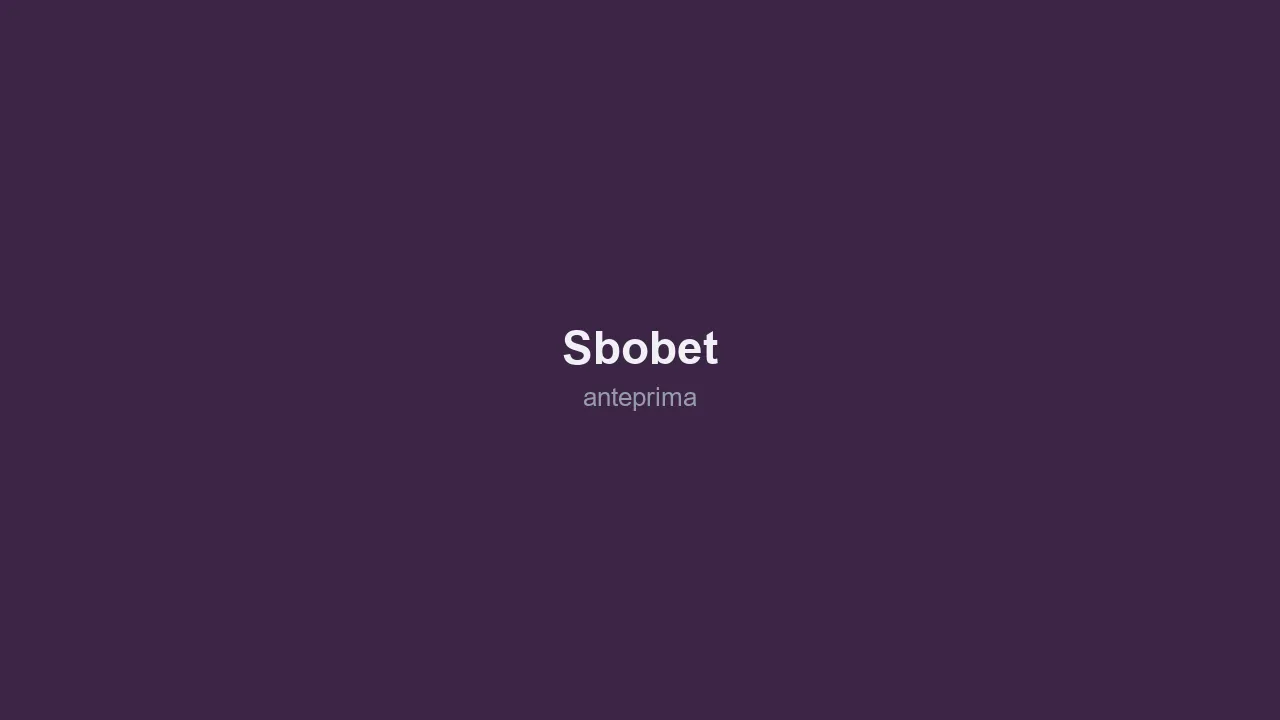 Schermata 3 di SBOBET