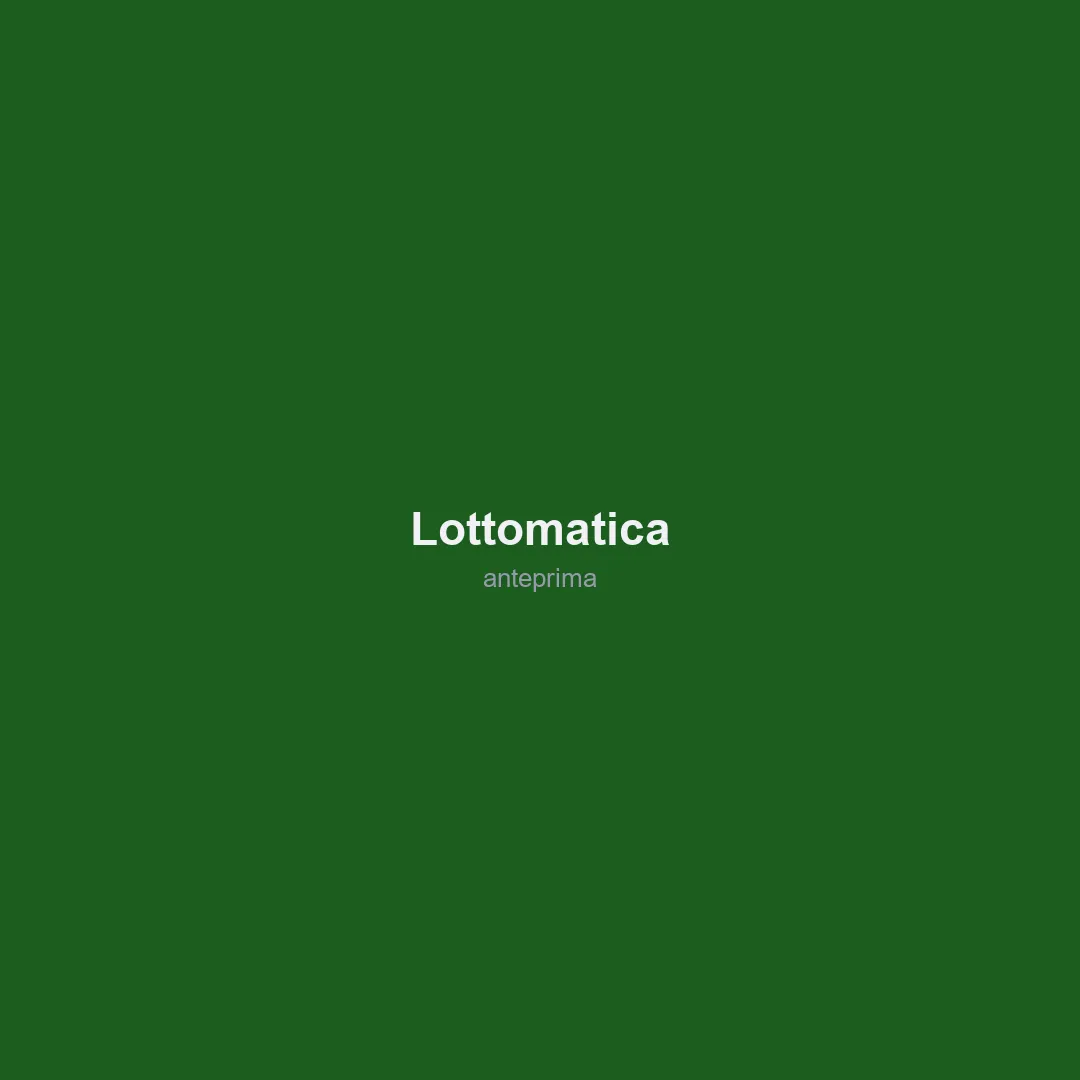 Schermata 3 di Lottomatica