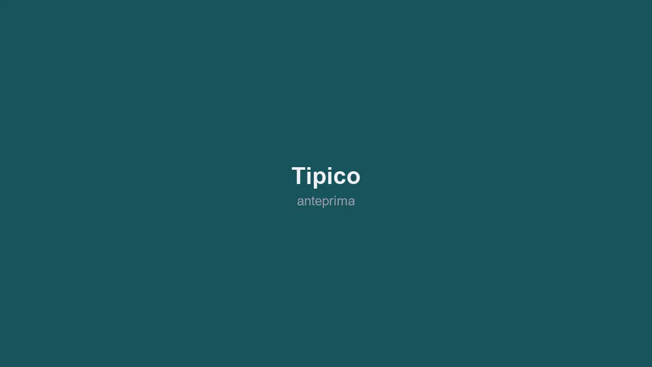 Schermata 3 di Tipico