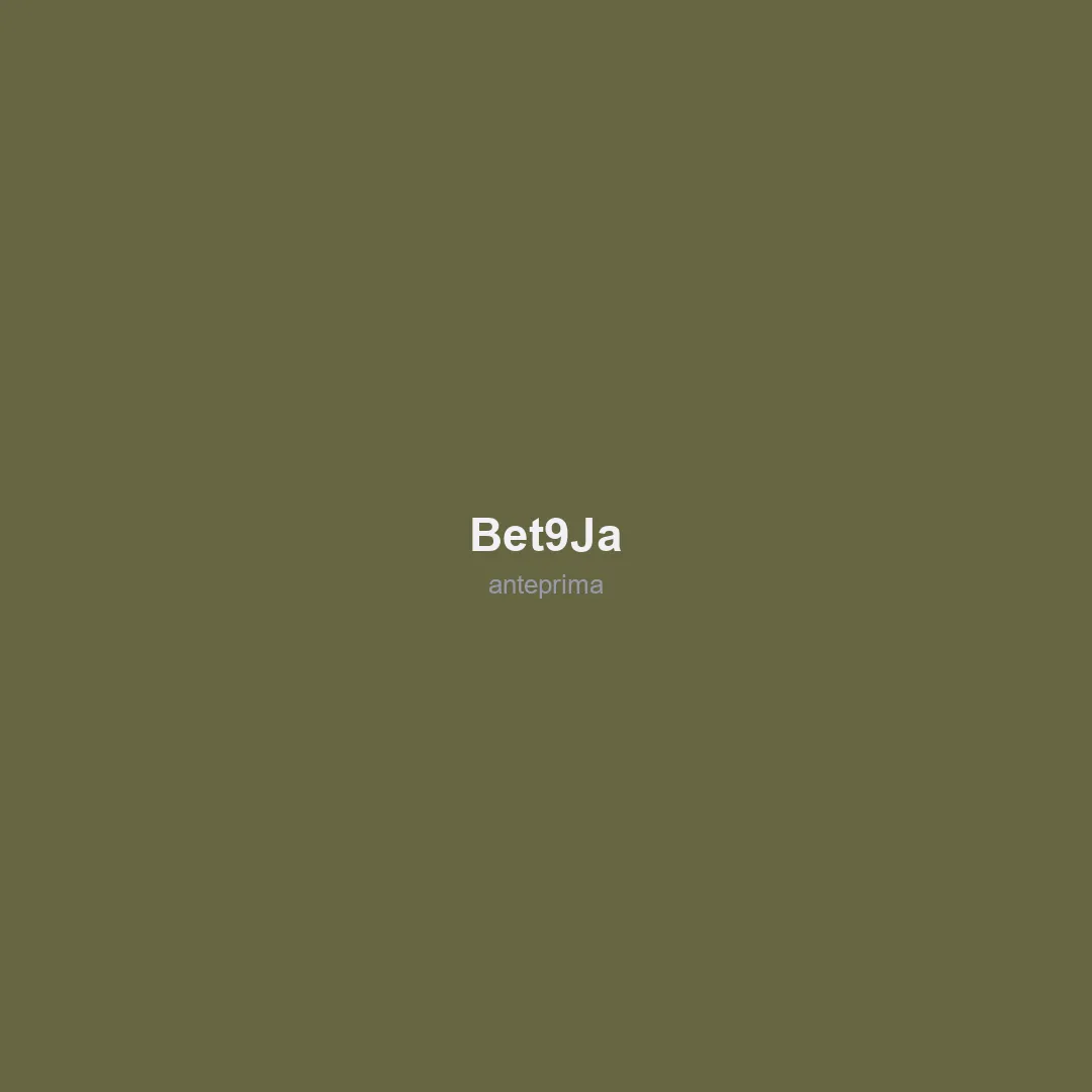 Schermata di Bet9ja
