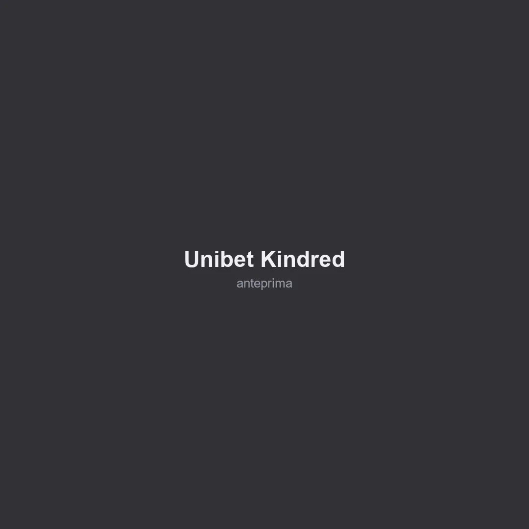 Migliori Siti Scommesse Paesi Bassi 2026 3 Schermata di Unibet (Kindred)