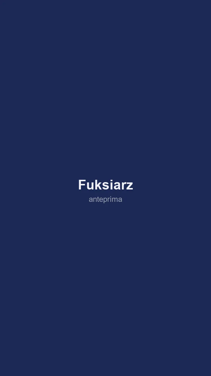 Schermata di Fuksiarz