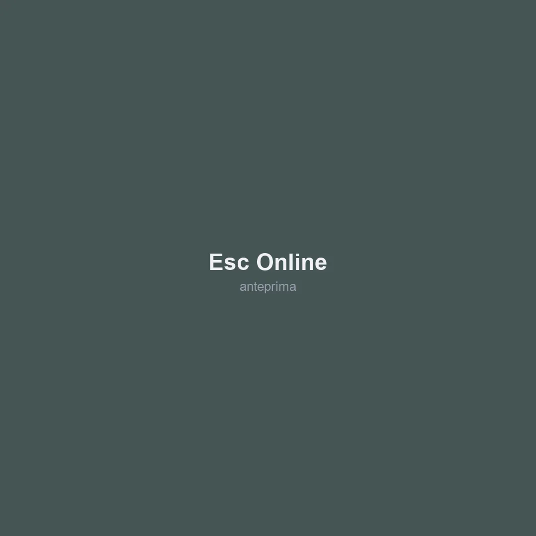 Schermata di ESC Online