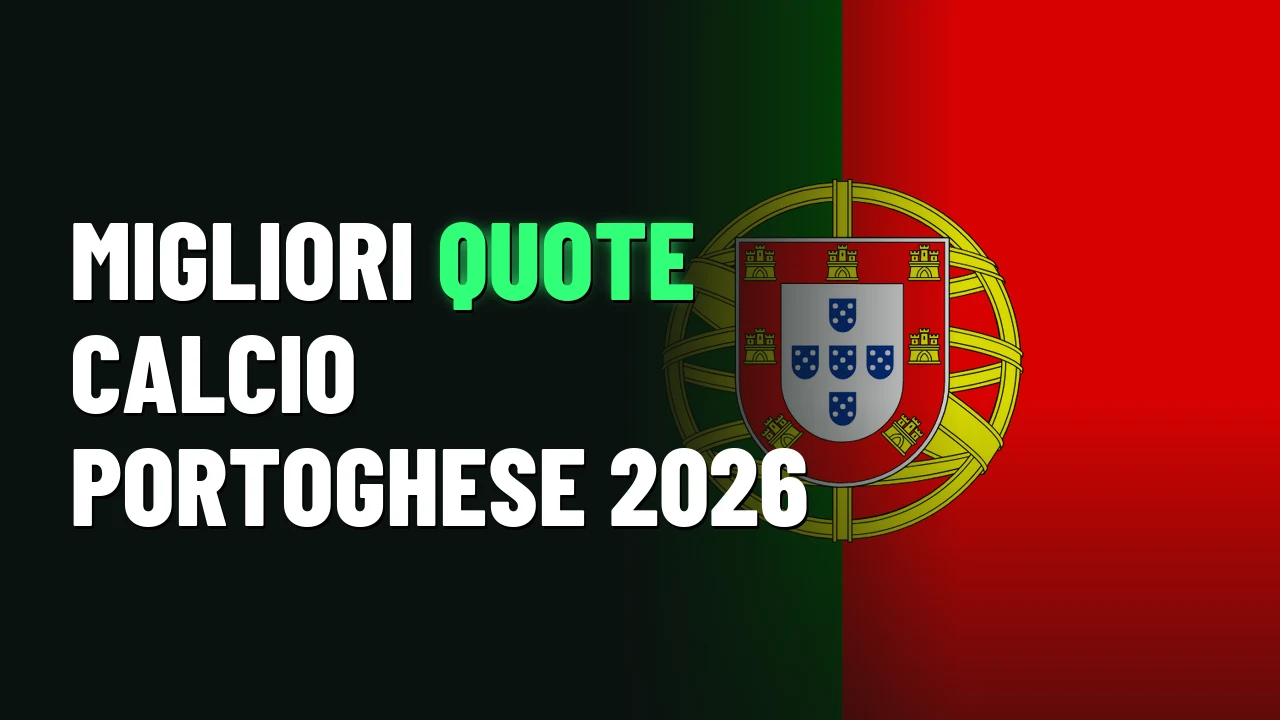 Migliori quote calcio portoghese 2026
