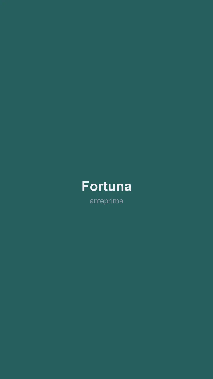 Schermata 1 di Fortuna