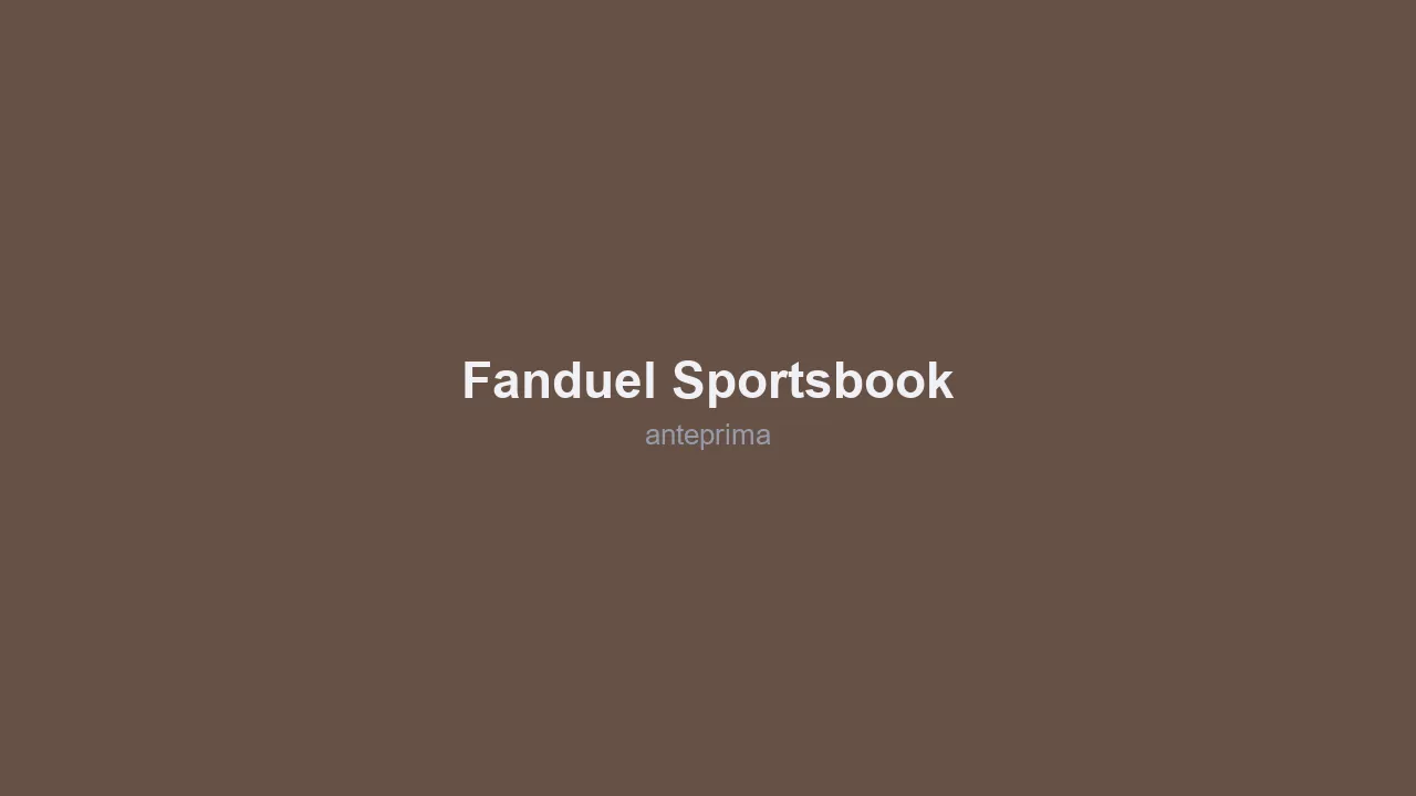 Schermata 1 di FanDuel Sportsbook