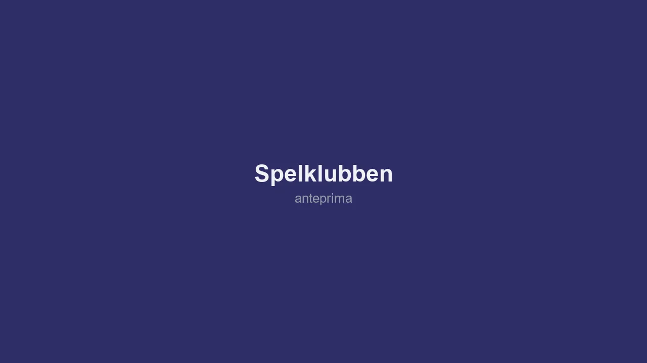 Schermata 3 di Spelklubben