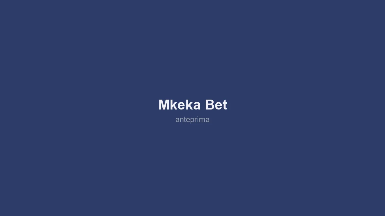 Schermata 1 di Mkeka Bet