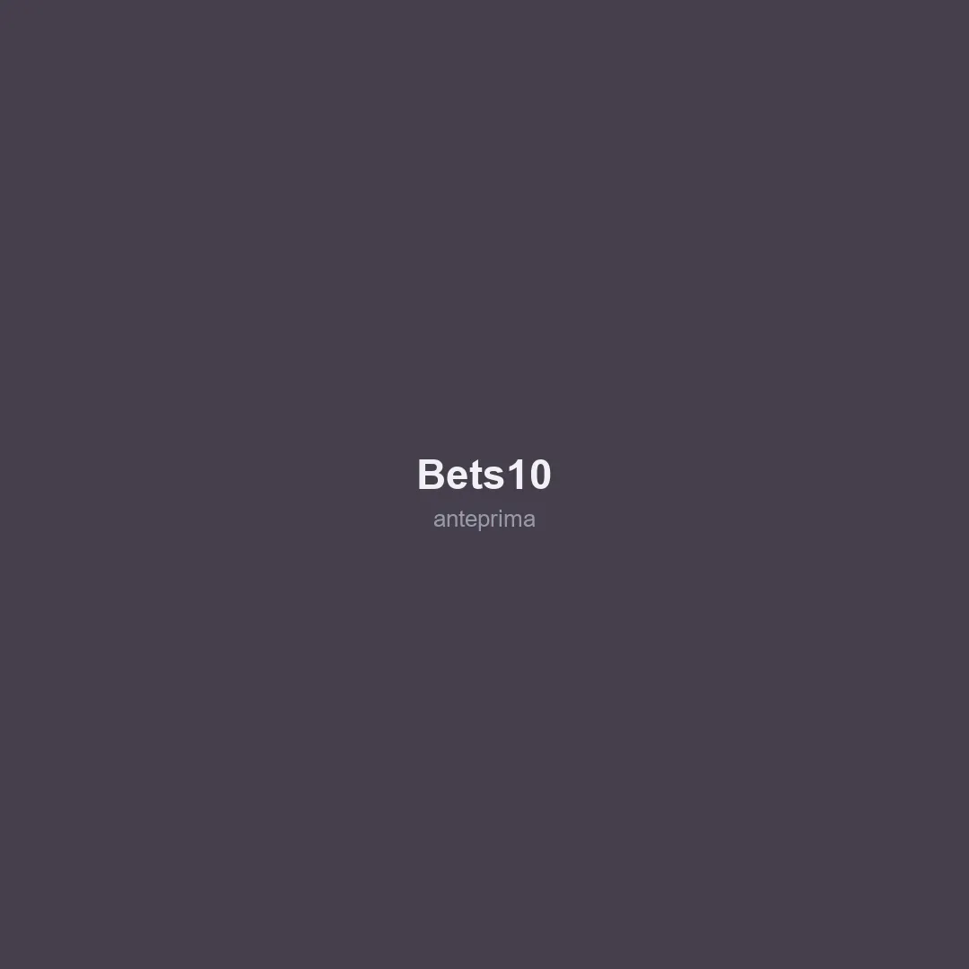 Migliori Siti Scommesse Turchia 2026 7 Schermata di Bets10